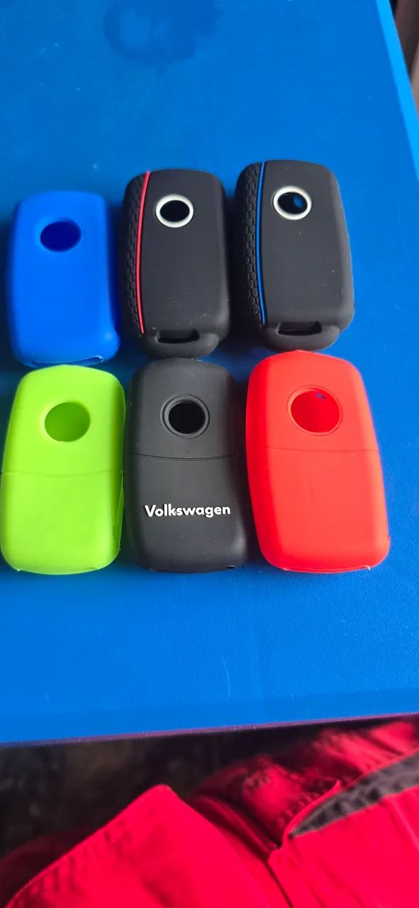 Capa  em silicone para chave canivete vw  - Foto 2