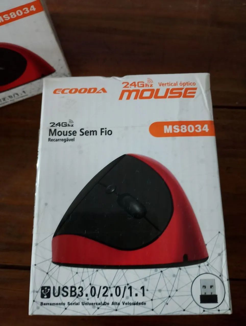 Mouse sem fio ergonômico  - Foto 2