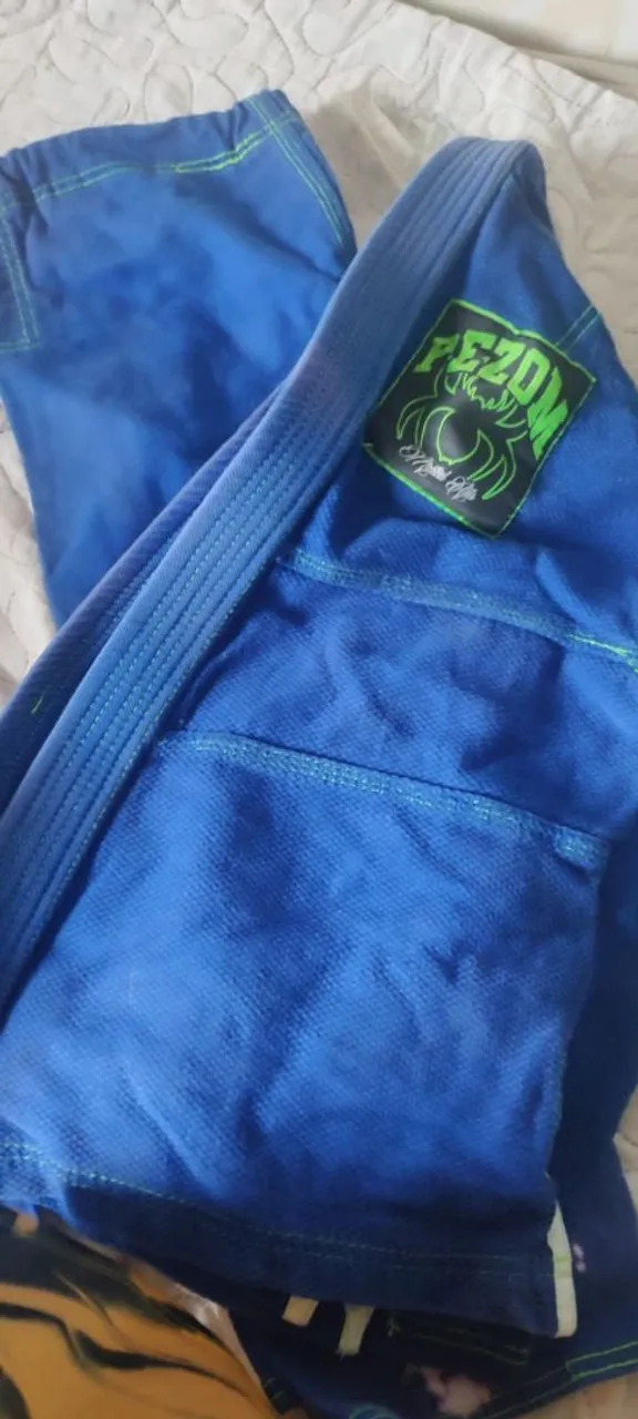 Kimono Jiu-Jitsu Azul - Pezão