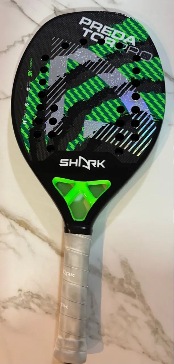 Raquete beach Tennis shark predator carbon 3k