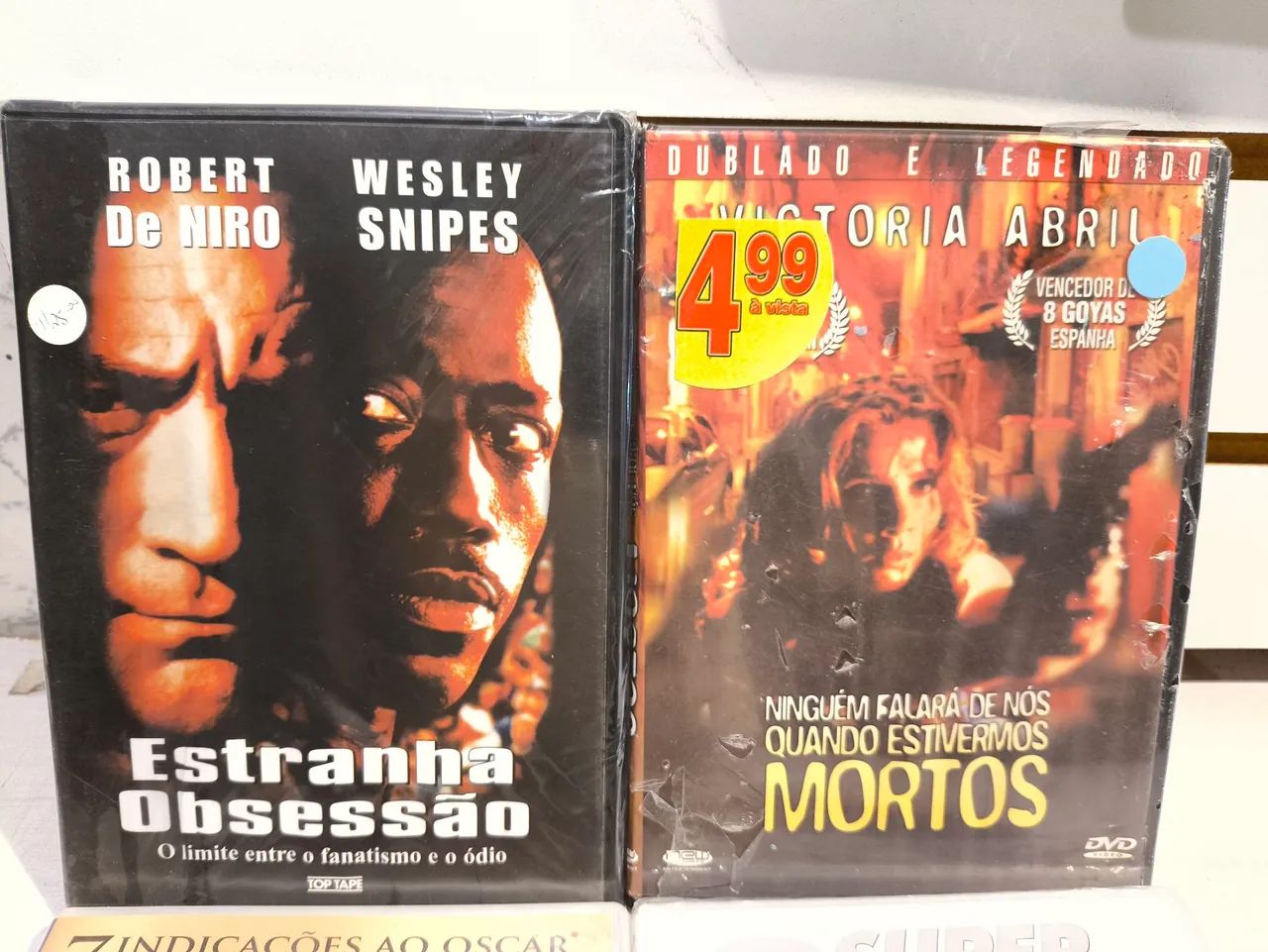 Dvd lacrado Estranha obsessão/Cold mountain/ Um ponto zero