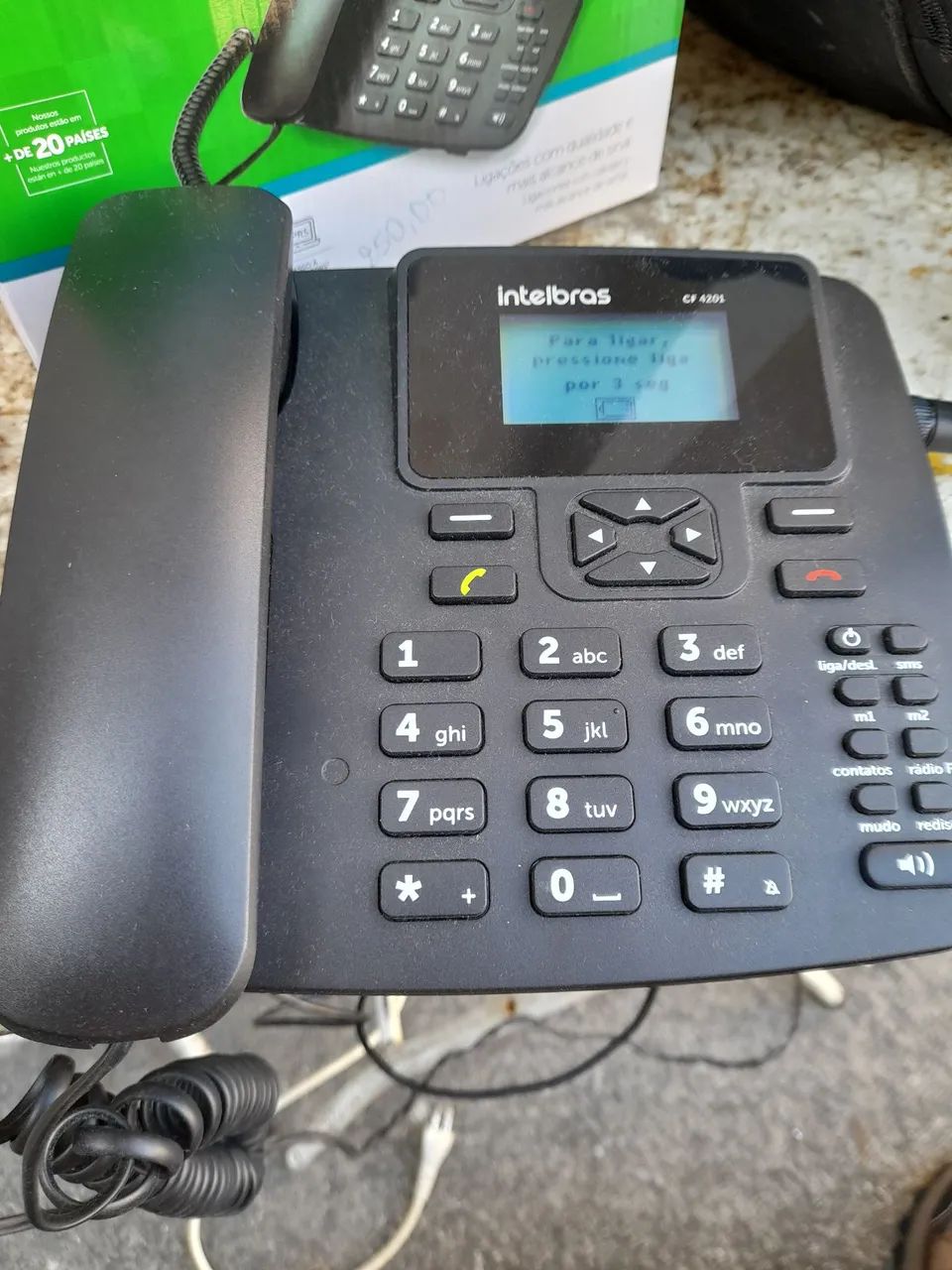 Telefone Fixo com Celular Intelbras CF 4201 - Foto 4