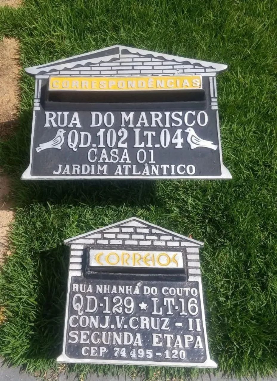 Placas e caixas de correios  - Foto 3