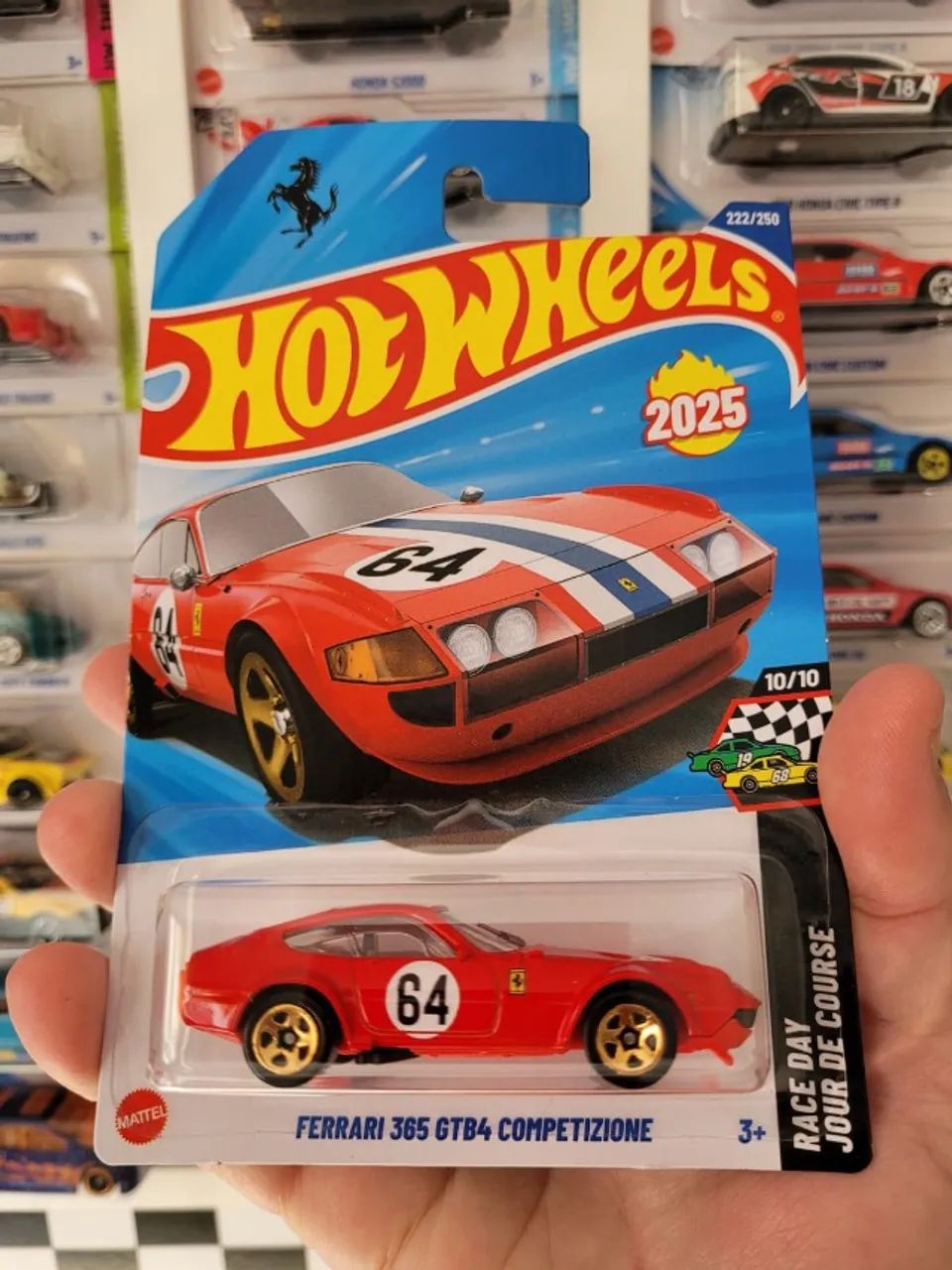 Dupla Ferrari Vermelha 2025 Hot Wheels. - Foto 3