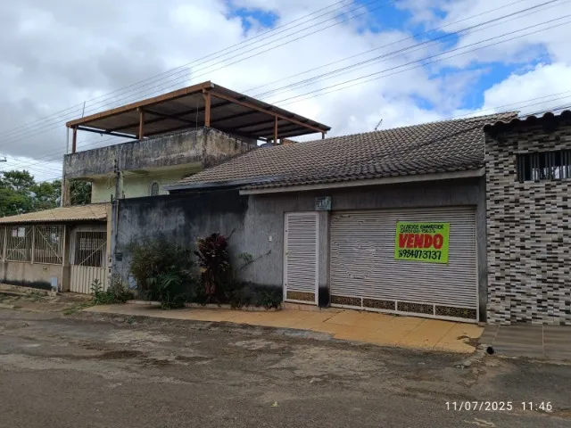 Casa 04 quartos com suíte, piscina, área gourmet com Churrasqueira em Valparaiso 1
