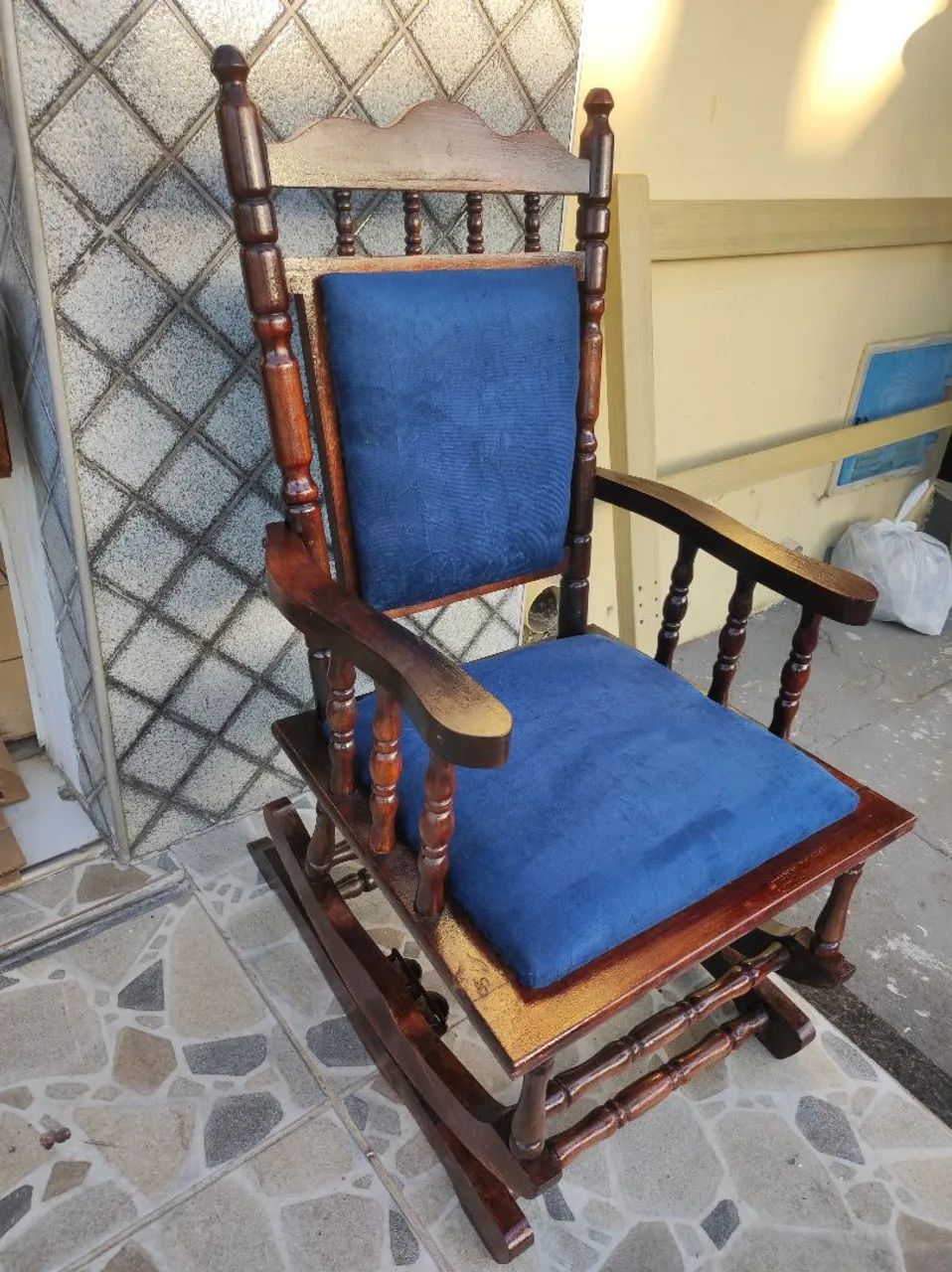 CADEIRA DE BALANÇO DA VOVÓ. - Foto 2