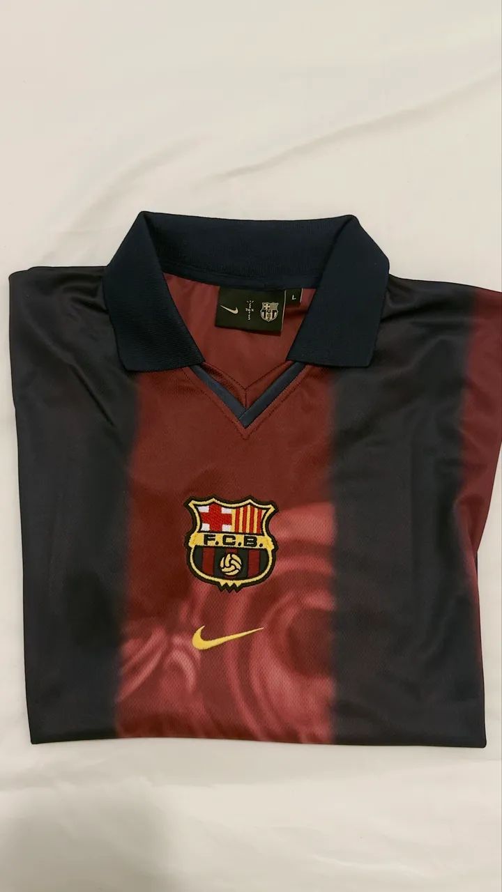 Camisa Nike Barcelona Travis Scott  Retro 2000 - Foto 2