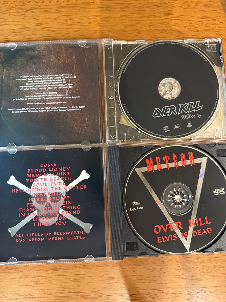 CDs OVERKILL USADOS EM EXCELENTE ESTADO DE CONSERVAÇÃO BITENCOM - Foto 6