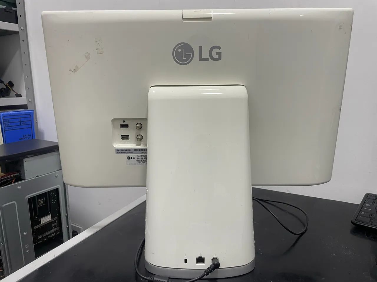Computador All in One LG com TV 24" com defeito na Tela! - Foto 3