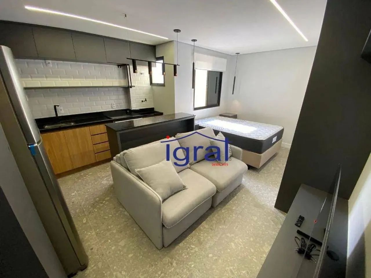 Studio mobiliado com 1 dormitório para alugar, 28 m² por R$ 3.000/mês - Jabaquara - São Pa