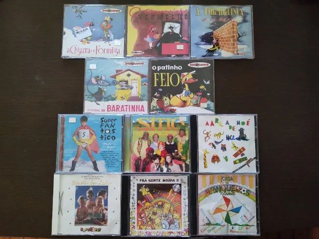 Cds com temas infantis e para bebês