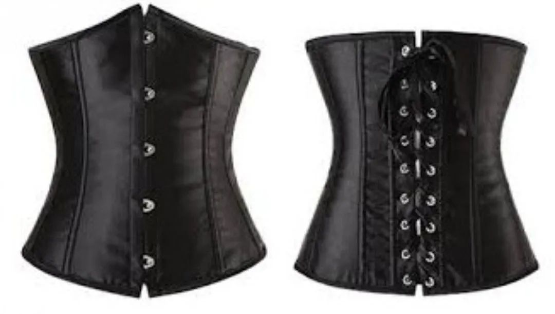 Corset Espartilho Cinta Preto - P M G - Foto 2