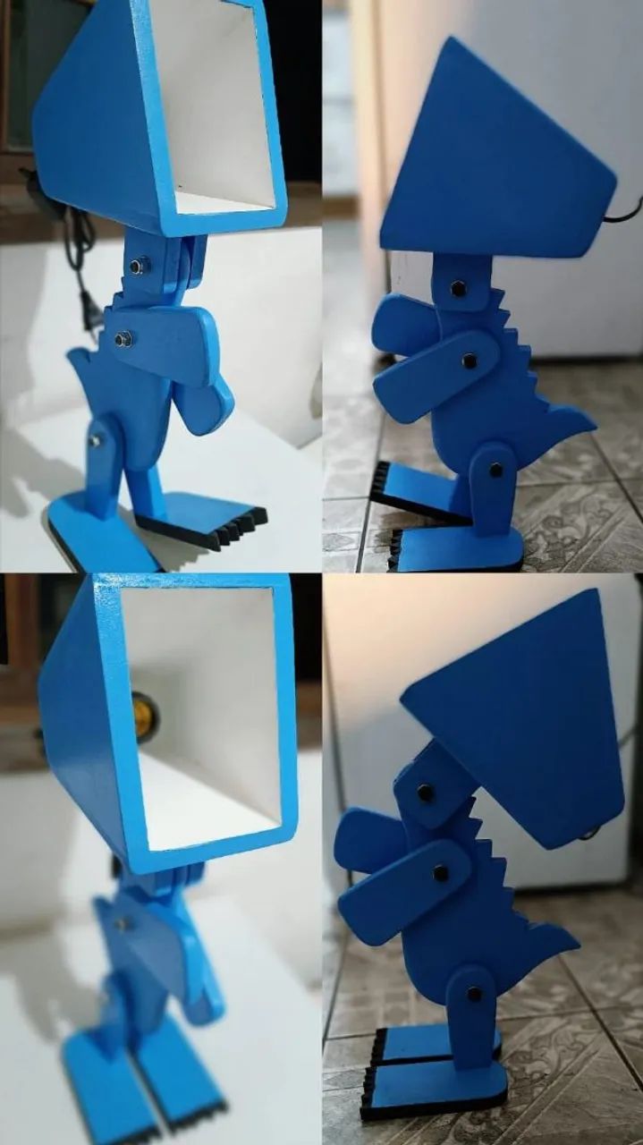 Abajur decorativo em forma Dinossauro  - Iluminação Criativa. - Foto 4