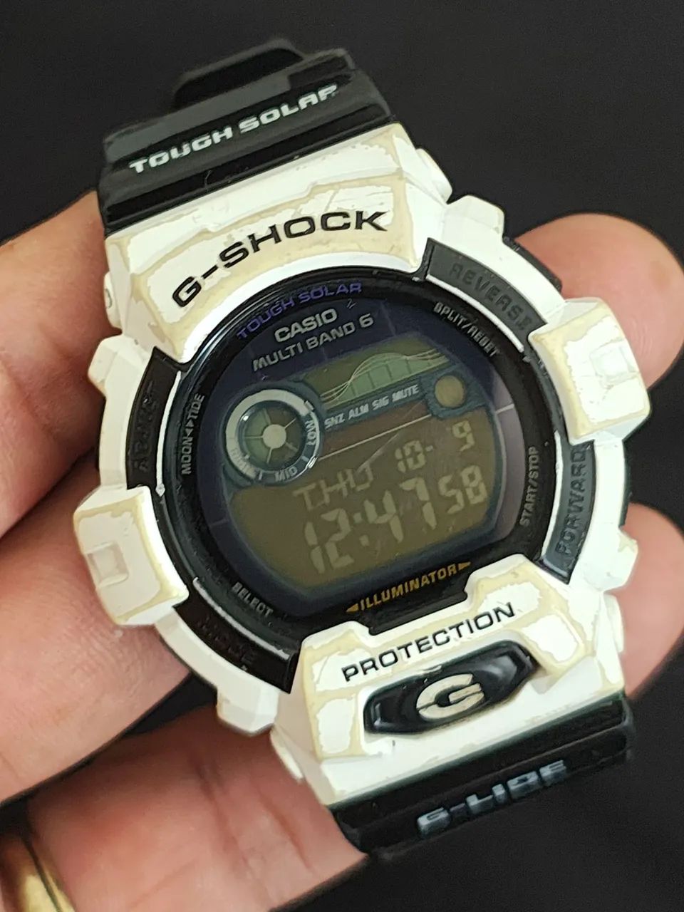 Relógio digital solar CASIO G-SHOCK GWX-8900B-7JF - Acessórios