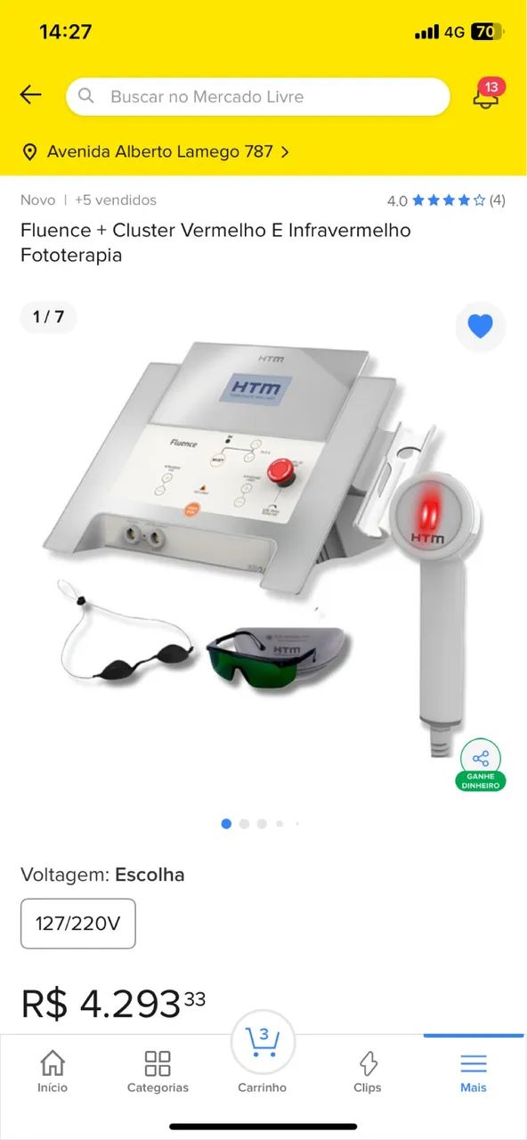 Laser para estética / fisioterapia  - Foto 5