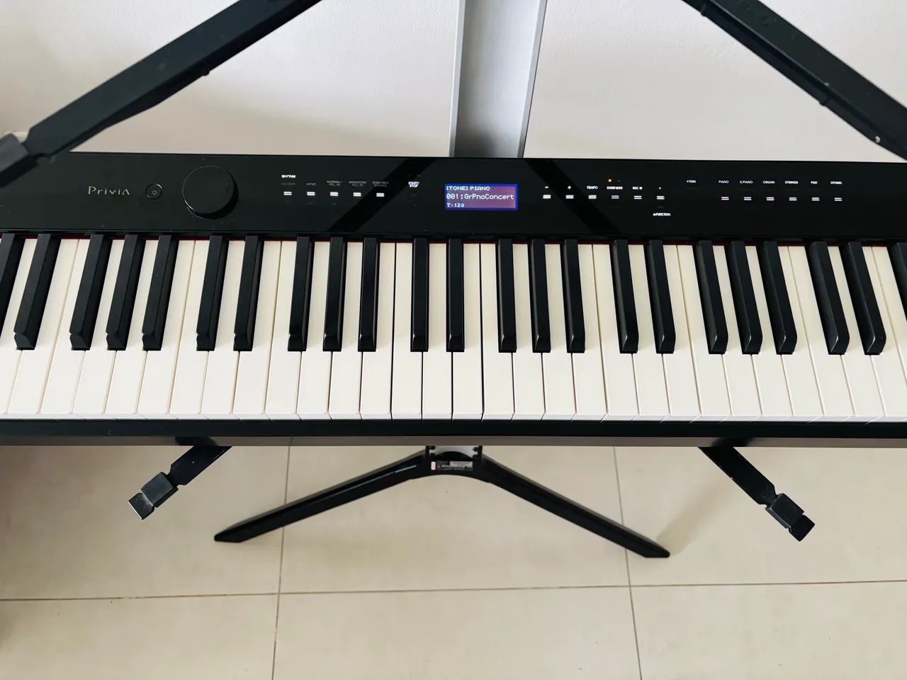 Piano digital Casio Privia PX-S3100 + Capa Super novo