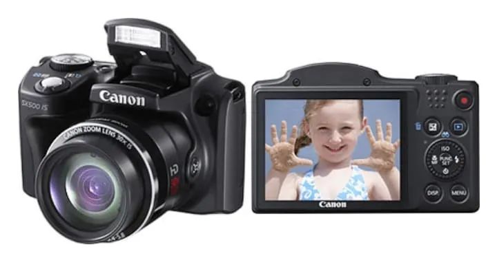 Camera Canon SX500 IS - Zoom Lens 30x IS - Foto 2