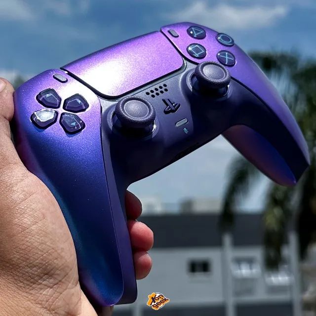 Comando Ps5 Roxo Controle Dualsense PS5 Roxo Chroma Indigo - Sony | Cor vibrante e ...