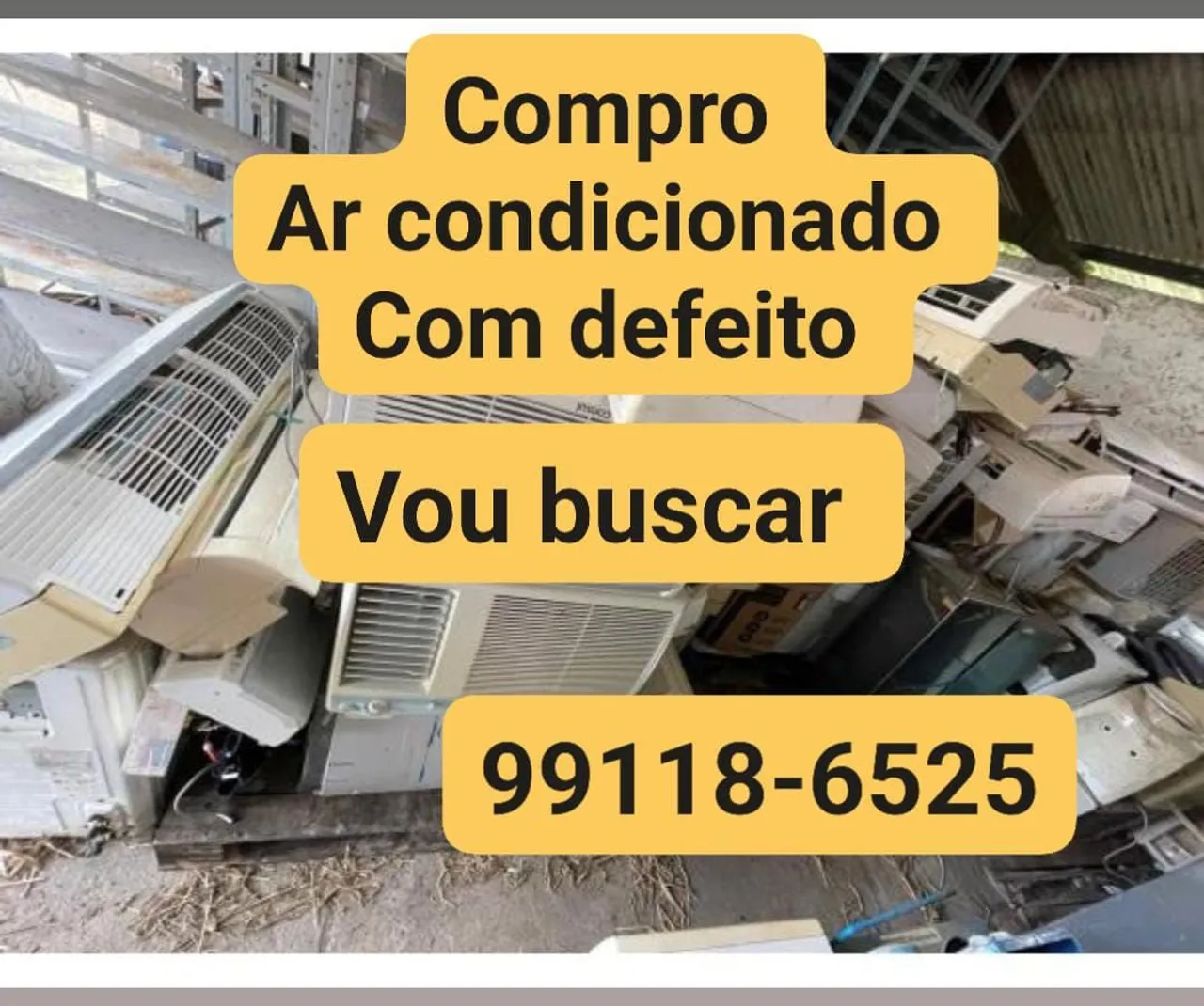 Ar Condicionado Com Defeito vou buscar em sua residência