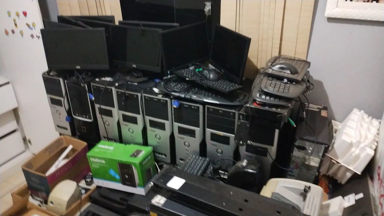 Computador sem monitor 
