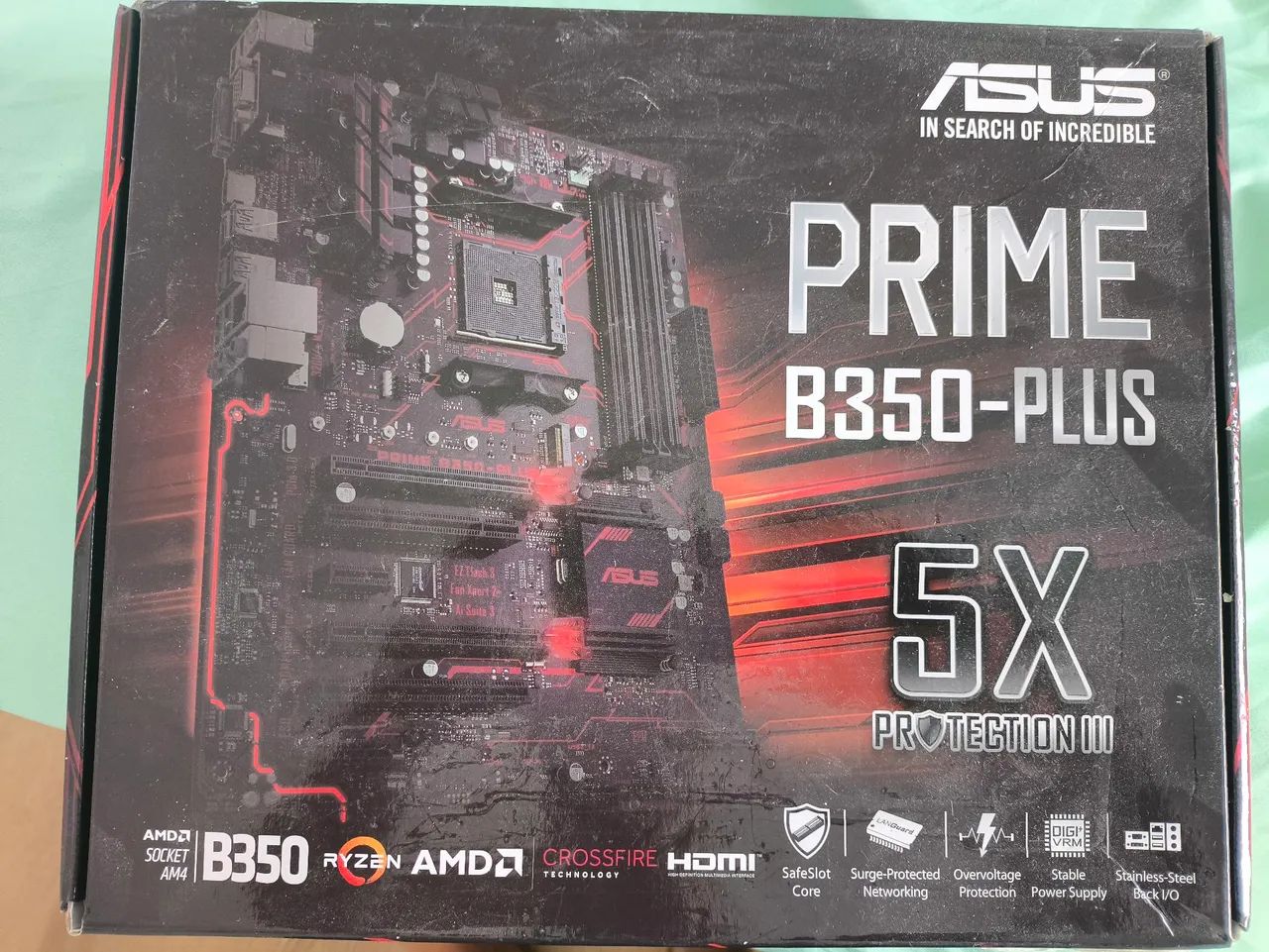 Placa Mãe Asus Prime B350-Plus - Foto 3