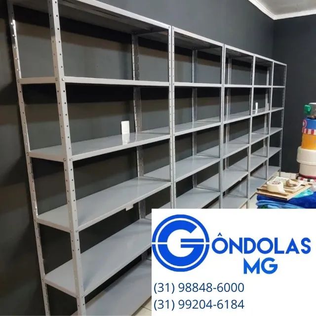 Estante de aço modelo 30cm