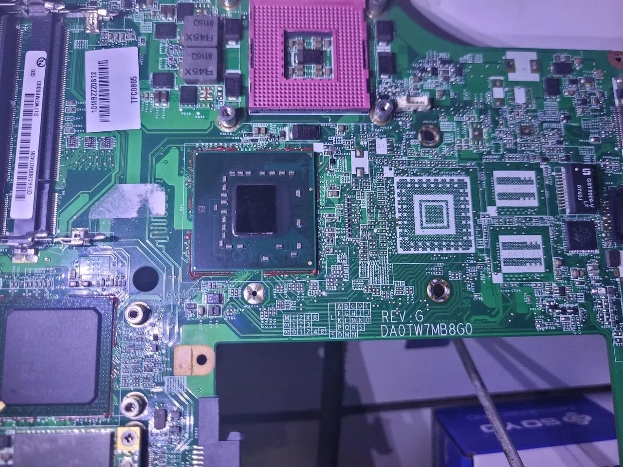 Placa-Mãe Notebook -  DAOTW7MB8GO rev G - Foto 2