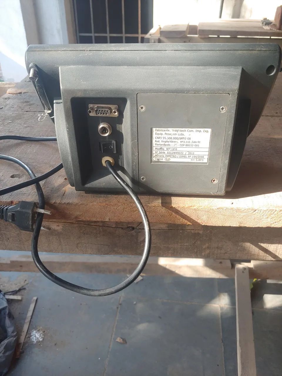 Indicador de pesagem weightech WT1000 - Foto 4