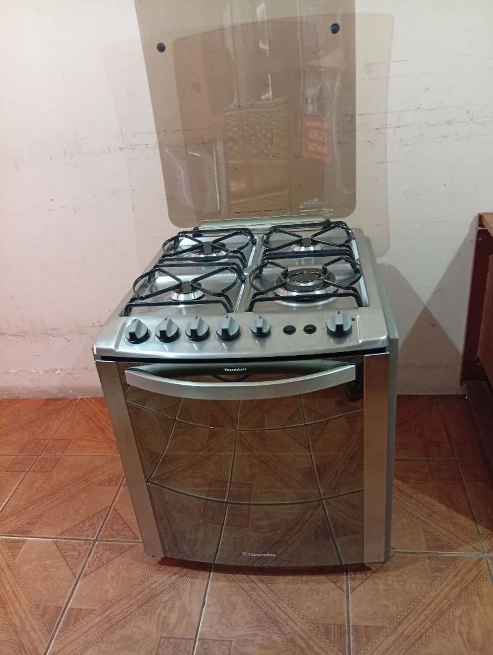 Fogão 4 Bocas de Embutir Electrolux em Inox Espelhado Tripla Chama C/Grill Elétrico  - Foto 2