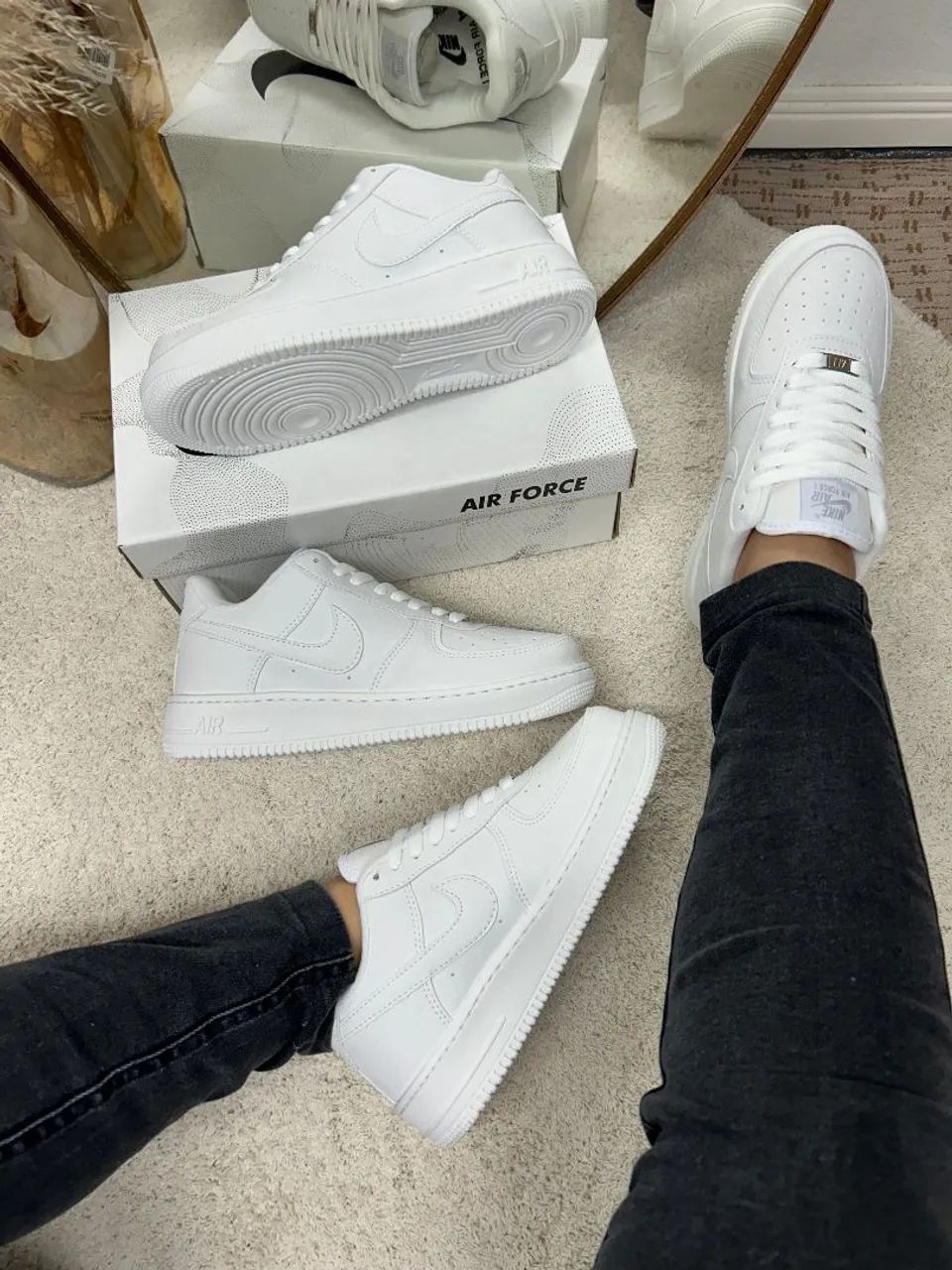 Nike Air Force 1 Branco - Novo!