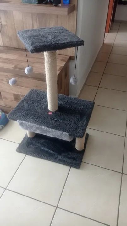Arranhador e Toca para Gatos