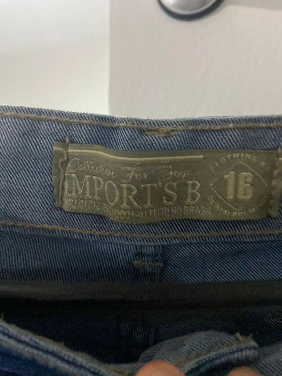 Calça Jeans slim Azul Escuro - Foto 2