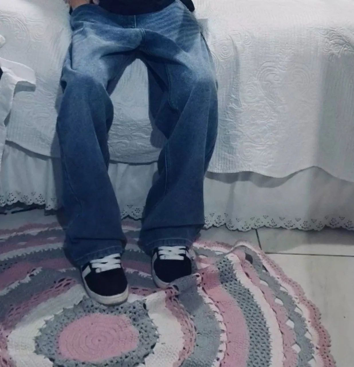 Calça baggy