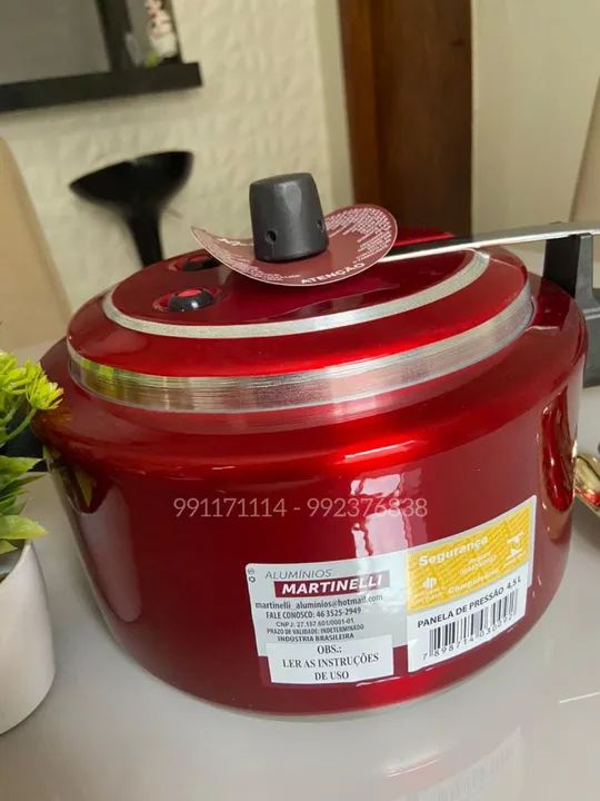 Panela da martinelle 4,5 litros na promoção  - Foto 5