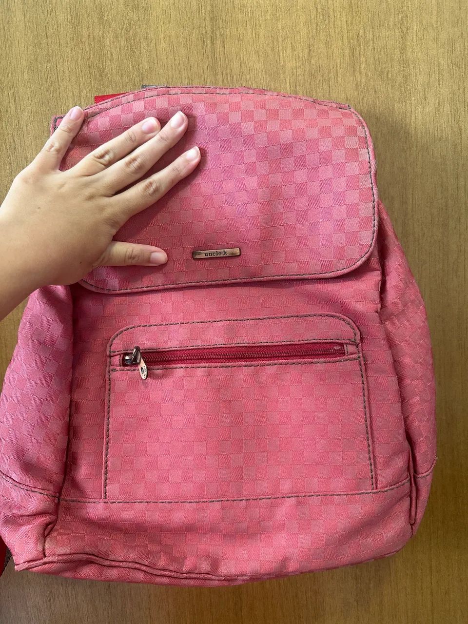 Mochila Uncle K Quadriculada