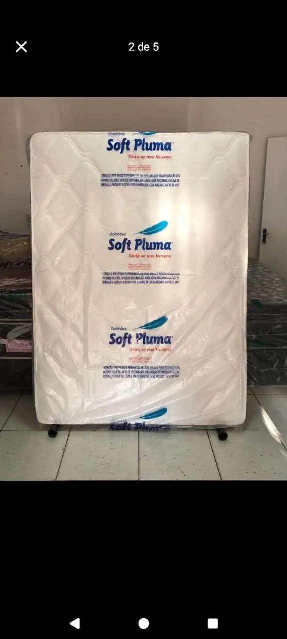 COLCHÃO CASAL MOLAS ENSACADAS - ENTREGA GRÁTIS <br>