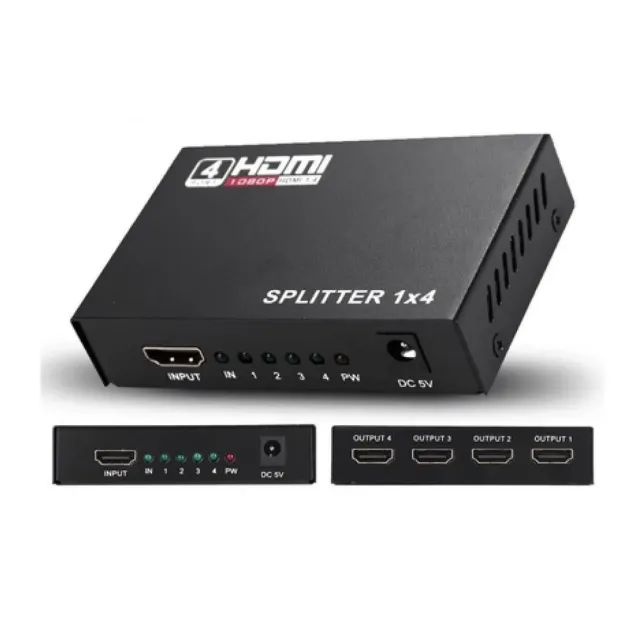 Splitter Divisor Adaptador Hdmi 1/4 - Foto 2