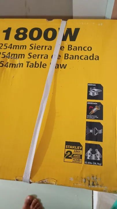 Máquina de serra na caixa lacrada. - Foto 3