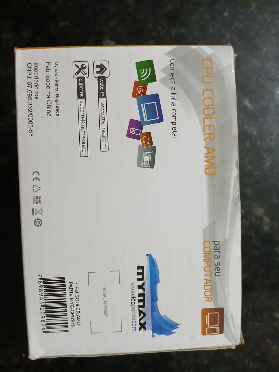 COOLER AMD P/ SEMPROM SOCKET Soquete 754, 939 e AM2