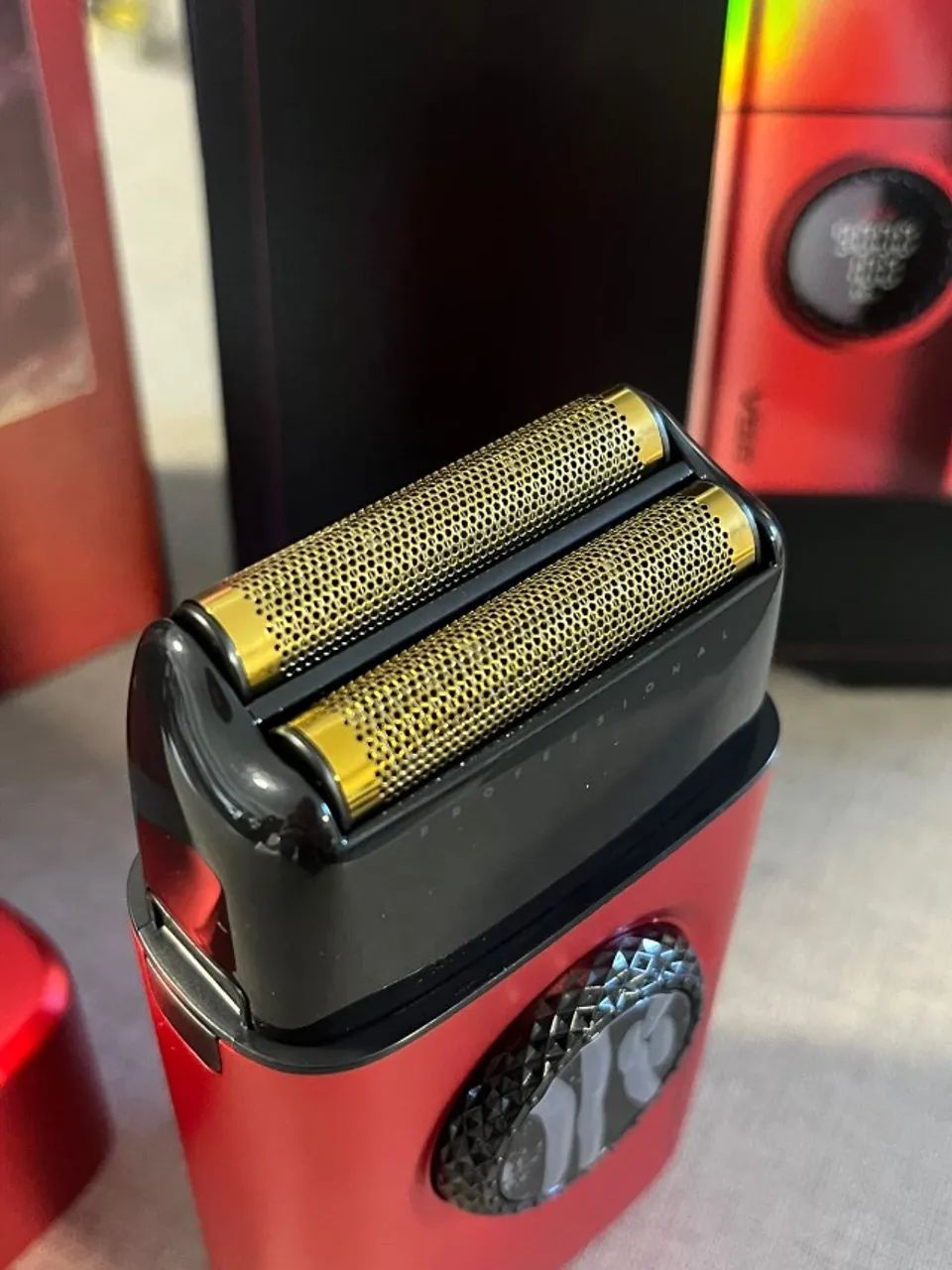 Maquina Shaver VGR V377 Vermelha - Foto 2