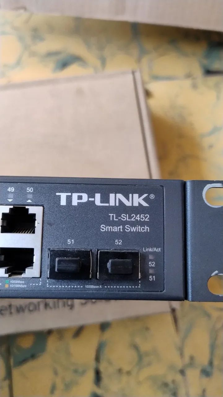 TL-SL2452 - Switch TP-Link 48 - Foto 3