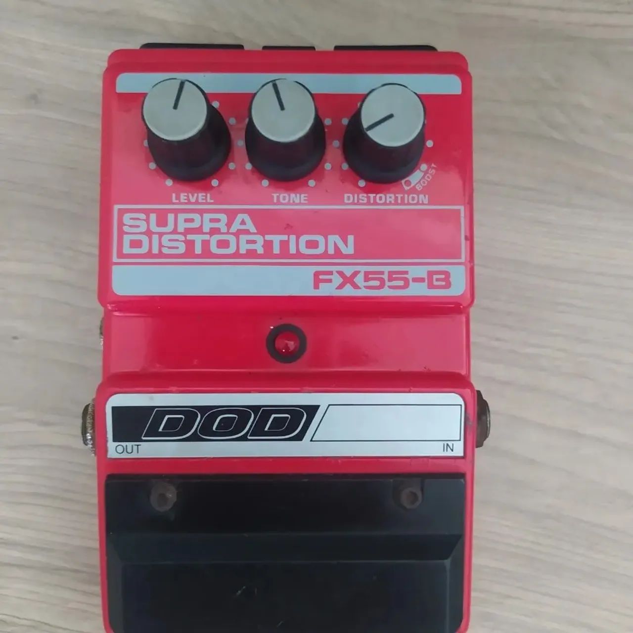 Pedal DOD FX55-B Supra Distortion - Instrumentos musicais - Boa