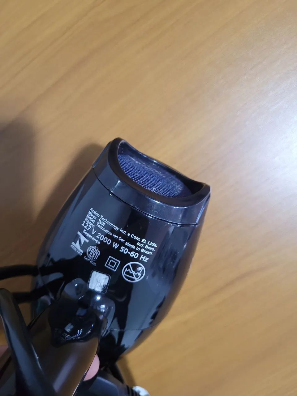 Secador de cabelo Taiff Tourmaline Ion Cerâmica  - Foto 4