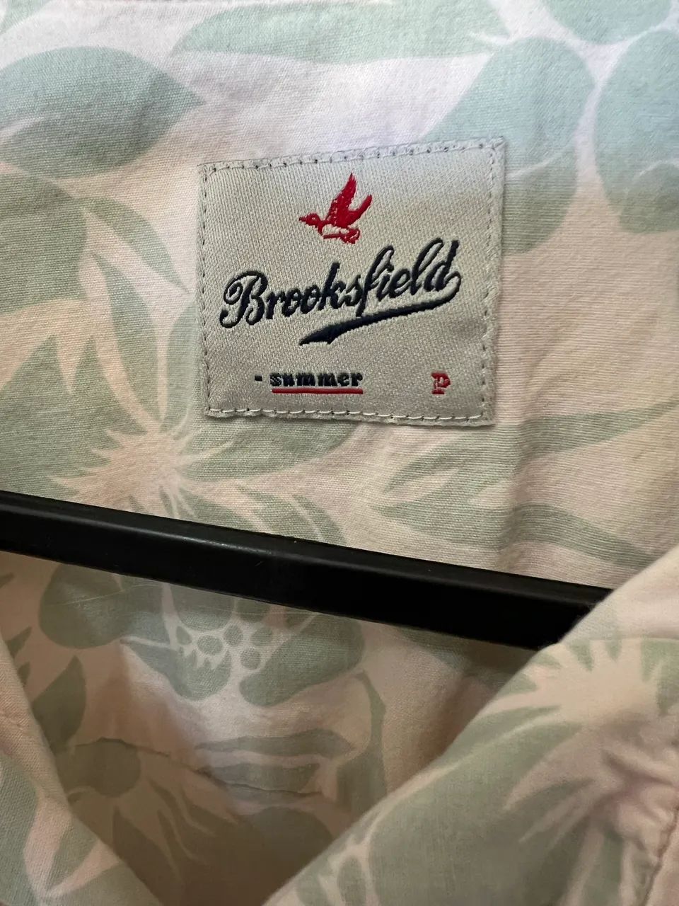 Camisa floral brooksfield original TAM M - Foto 2