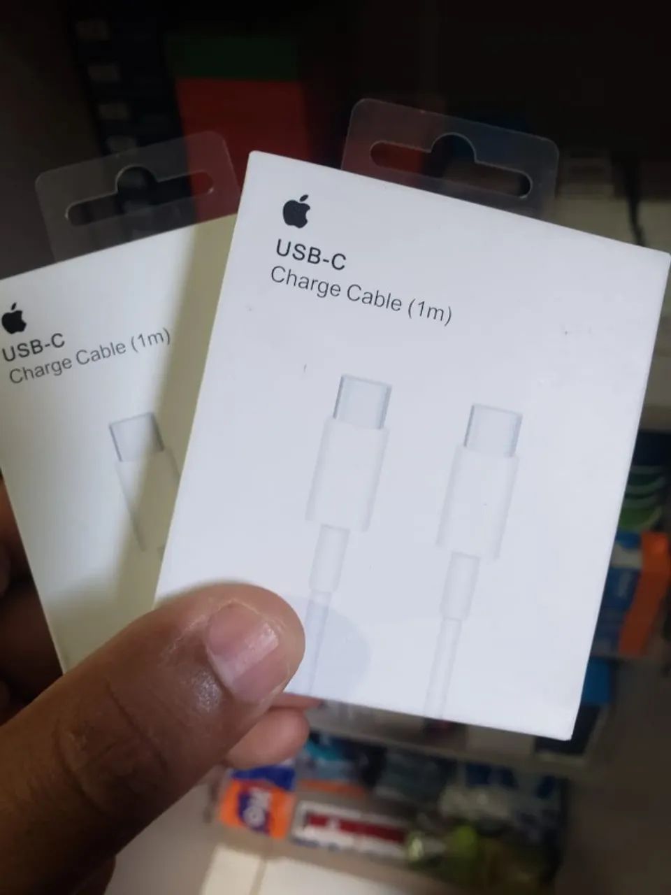 Cabo iPhone Usb-C (Tipo C Duplo) Apple Novo - Com Garantia - Foto 4