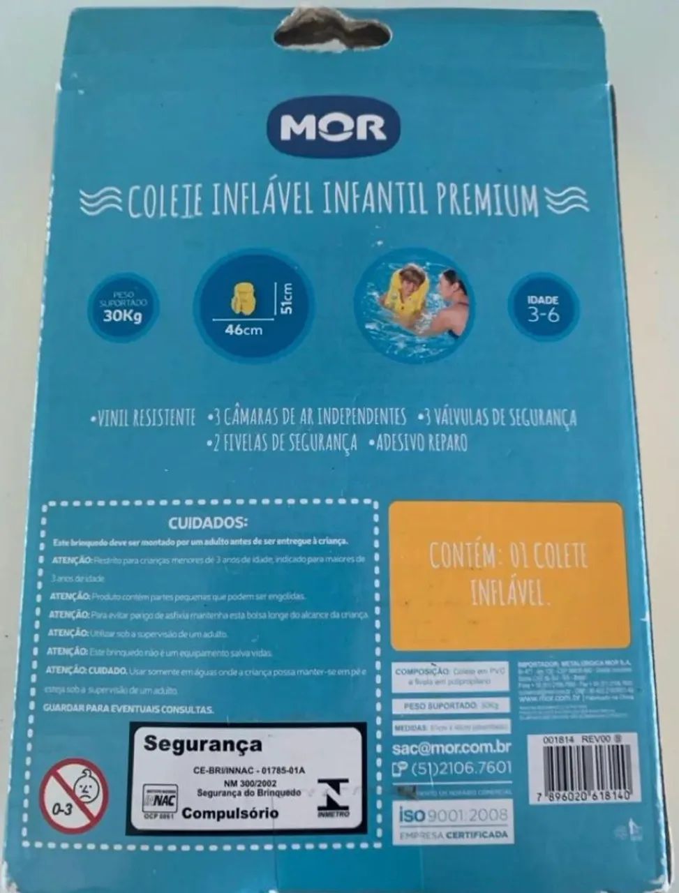 Colete inflável Bóia NOVO para piscina infantil - Foto 3