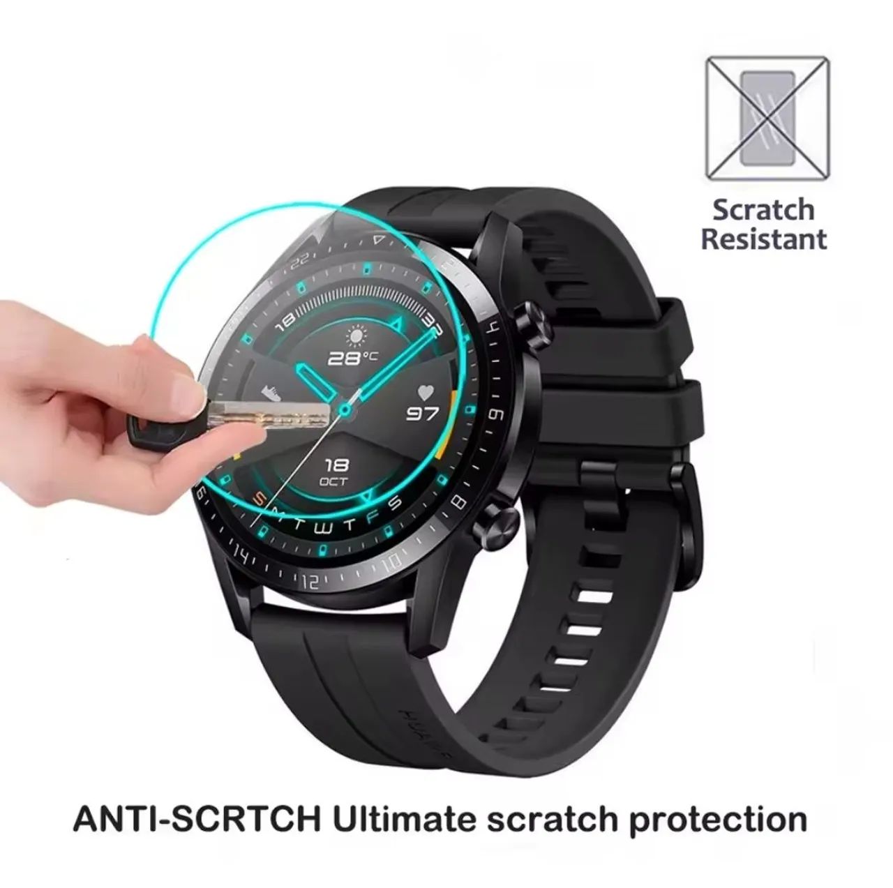 Película vidro temperado 41mm - Foto 3