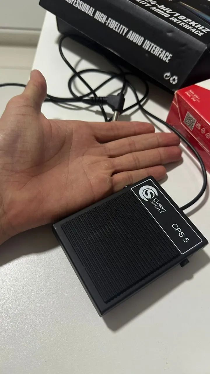 Pedal Sustain Para Teclado CPS 5 - Foto 2