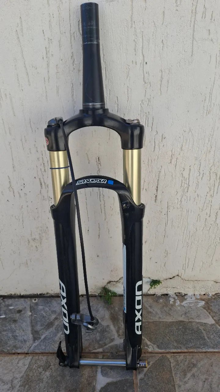 Garfo Suspensão Aro 29 Suntour Axon 32 100mm Eixo 12x142mm