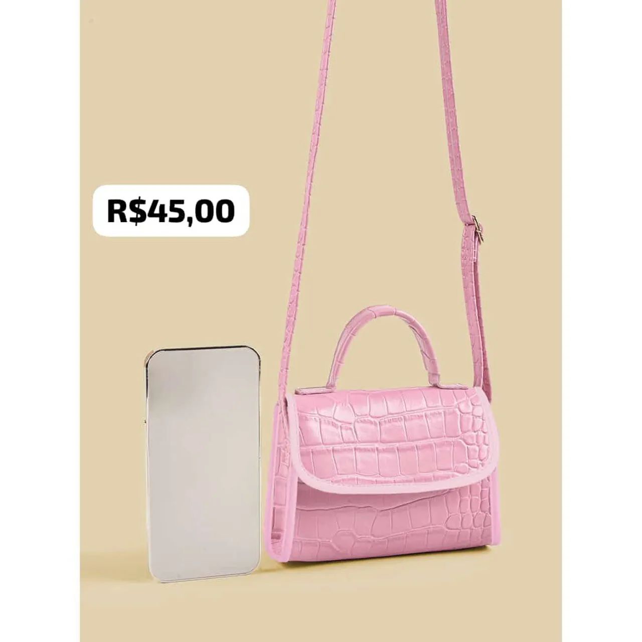 Bolsa  Dourada - Foto 5